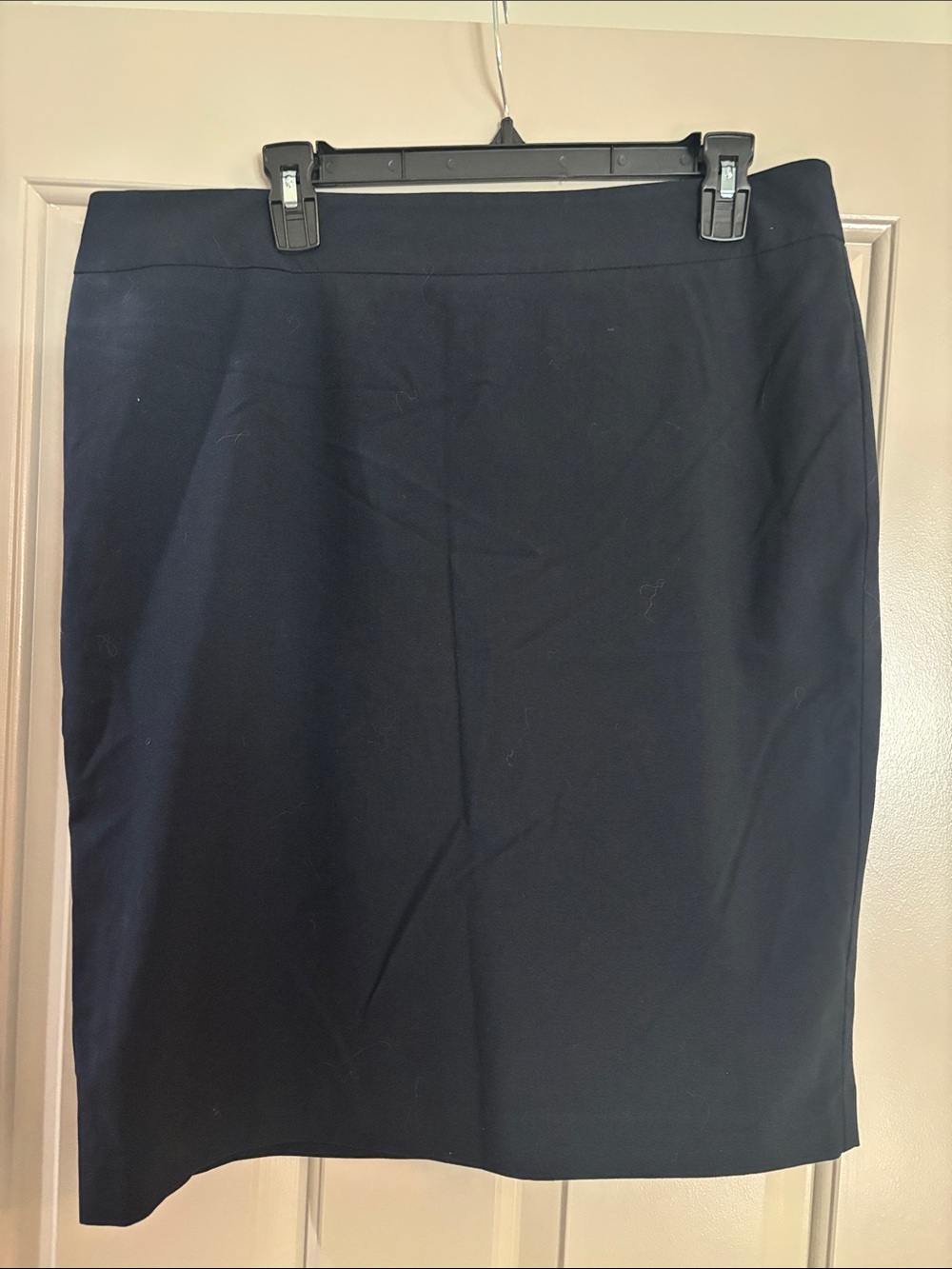 Ann Taylor Navy Pencil Skirt